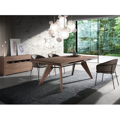 Angel Cerda Commode Moderne Noyer - 7076 - Publicité Angel Cerda Commode Moderne Noyer - 7076 - Publicité
