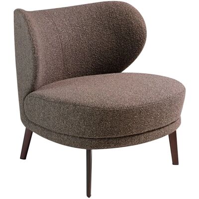 Angel Cerdá Modern Brown Armchair - Upholstered Furniture Angel Cerdá Modern Brown Armchair - Upholstered Furniture