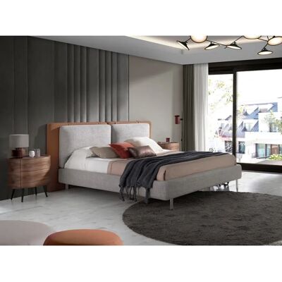 Lit ANGEL CERDÁ Modèle 7123 - Bois de pin, Eco-cuir, Tissu - Publicité Lit ANGEL CERDÁ Modèle 7123 - Bois de pin, Eco-cuir, Tissu - Publicité