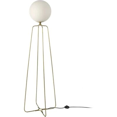 Angel Cerdá - 8047 - Złoto - Białe szkło - Lampa stojąca Angel Cerdá - 8047 - Złoto - Białe szkło - Lampa stojąca
