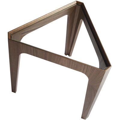 Angel Cerdá Table d'angle Noyer - Moderne, Polyvalente, Durable - Publicité Angel Cerdá Table d'angle Noyer - Moderne, Polyvalente, Durable - Publicité