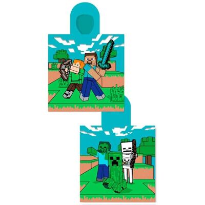 Mojang Studios Minecraft Bawełniany Poncho Ręcznik Mojang Studios Minecraft Bawełniany Poncho Ręcznik