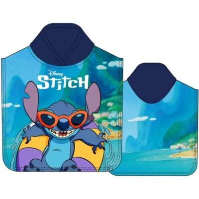 Disney Stitch Mikrofaser Poncho Handtuch - Handtuch Disney Stitch Mikrofaser Poncho Handtuch - Handtuch