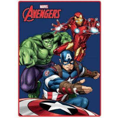 Manta Polar Marvel Avengers - Fleece, 100x140cm, Multicolor Manta Polar Marvel Avengers - Fleece, 100x140cm, Multicolor