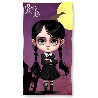 Toalha de Algodão Gothic Girl - Praia & Banho Toalha de Algodão Gothic Girl - Praia & Banho