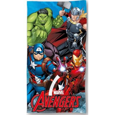 Serviette de plage Marvel Les Avengers en microfibre - Publicité Serviette de plage Marvel Les Avengers en microfibre - Publicité