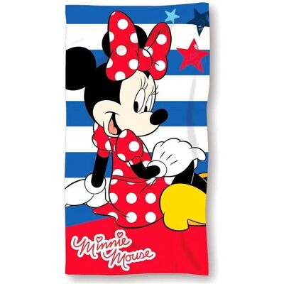 Serviette de plage en microfibre Minnie Disney - Serviette de plage - Publicité Serviette de plage en microfibre Minnie Disney - Serviette de plage - Publicité