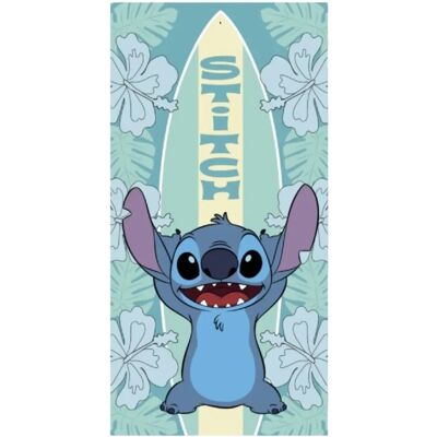 Serviette de plage en coton Stitch Surf Disney - Serviette de plage - Publicité Serviette de plage en coton Stitch Surf Disney - Serviette de plage - Publicité
