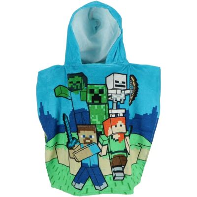 Mojang Studios Minecraft Bawełniany Poncho Ręcznik - Ręcznik Mojang Studios Minecraft Bawełniany Poncho Ręcznik - Ręcznik