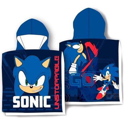 Ręcznik Plażowy Bawełniany Sonic The Hedgehog - Dziecko 55x100cm Ręcznik Plażowy Bawełniany Sonic The Hedgehog - Dziecko 55x100cm