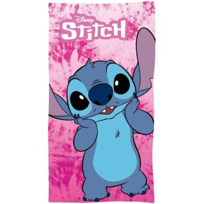 Różowy ręcznik plażowy z bawełny Disney Stitch - Towel Różowy ręcznik plażowy z bawełny Disney Stitch - Towel