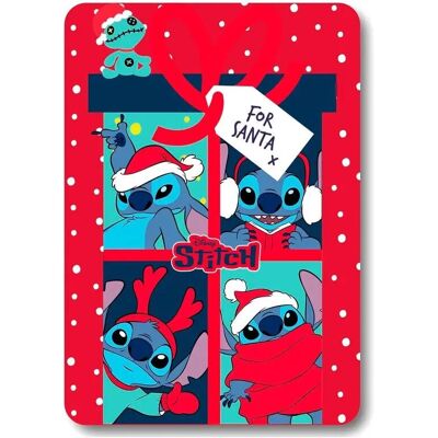 Disney - Lilo & Stitch - Noël - Blanket - Publicité Disney - Lilo & Stitch - Noël - Blanket - Publicité
