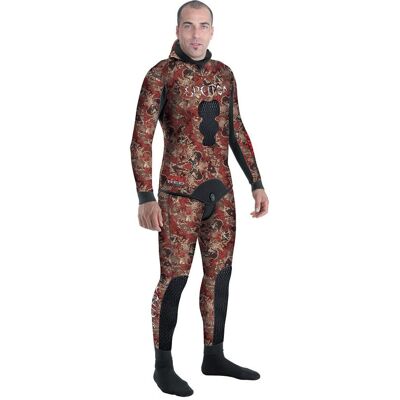 Traje de Buceo Spetton Fire 3 Mm Rojo - Traje de Buceo Traje de Buceo Spetton Fire 3 Mm Rojo - Traje de Buceo