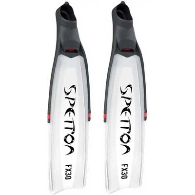 Aletas de buceo libre Spetton Sx30 - Blanco EU 39-40 Aletas de buceo libre Spetton Sx30 - Blanco EU 39-40