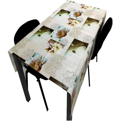 COMERCIAL CANDELA Tovaglia floreale in PVC impermeabile - Tipo di tavolo COMERCIAL CANDELA Tovaglia floreale in PVC impermeabile - Tipo di tavolo
