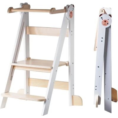 Xplora Torre de Aprendizaje - Ajustable, Plegable, Segura para Niños Xplora Torre de Aprendizaje - Ajustable, Plegable, Segura para Niños