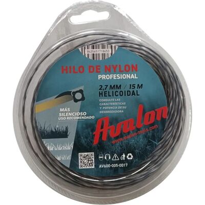 Avalon - Universal - 2,7 mm - 15 m - Fio de corte Avalon - Universal - 2,7 mm - 15 m - Fio de corte
