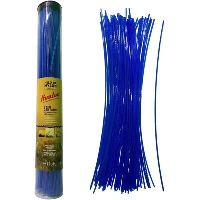 Avalon - fil nylon denté - 3 mm - 150 unités - Publicité Avalon - fil nylon denté - 3 mm - 150 unités - Publicité