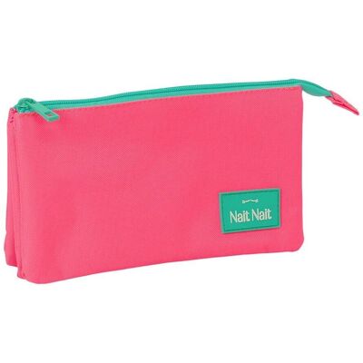 Nait Nait Rosa fluor Pink 22 x 12 x 3 cm - Etui Nait Nait Rosa fluor Pink 22 x 12 x 3 cm - Etui