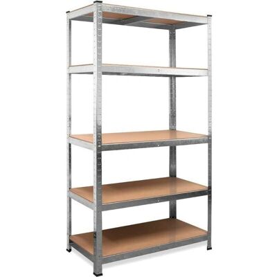 Estantería metálica Mediawave Store 5 estantes - Capacidad 875KG Estantería metálica Mediawave Store 5 estantes - Capacidad 875KG
