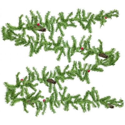 Mediawave - 245009 - Vert - 280 cm - Garland - Publicité Mediawave - 245009 - Vert - 280 cm - Garland - Publicité
