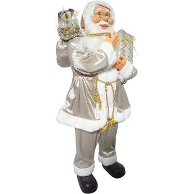 MEDIAWAVE STORE - Figurine du Père Noël Rose à Paillettes - Décoration - Publicité MEDIAWAVE STORE - Figurine du Père Noël Rose à Paillettes - Décoration - Publicité