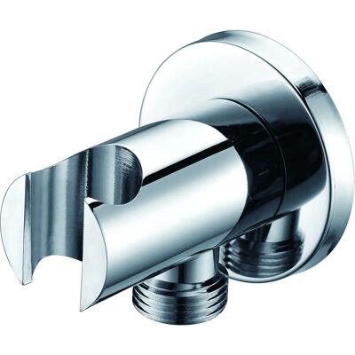 Imex SFD002 - Rundes Duschhalterung, Chrom Imex SFD002 - Rundes Duschhalterung, Chrom