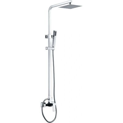 Imex Valencia Duschset - Verstellbar, Quadrat, Chrom Imex Valencia Duschset - Verstellbar, Quadrat, Chrom