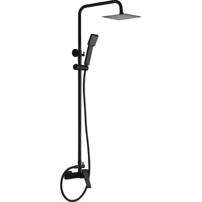 Imex Art Schwarze Matte Ausziehbare Duschsäule - Duschtyp Imex Art Schwarze Matte Ausziehbare Duschsäule - Duschtyp