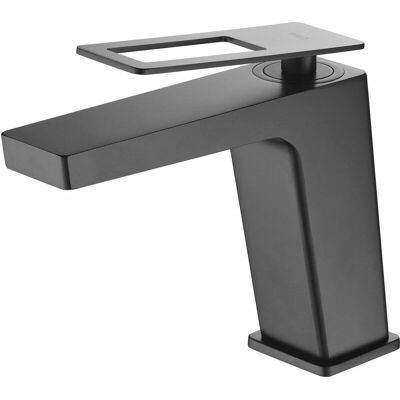 IMEX IMEX - Rubinetto lavabo nero opaco Svezia - 15,3cm IMEX IMEX - Rubinetto lavabo nero opaco Svezia - 15,3cm
