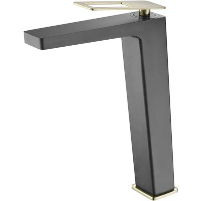 Imex Hochwaschbeckenmischer - Serie Schweden - Schwarz Matt & Gold Imex Hochwaschbeckenmischer - Serie Schweden - Schwarz Matt & Gold