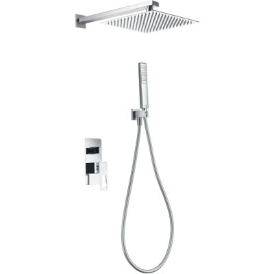 IMEX PRODUCTS Juego de Ducha Compacto - Moderno, Cabezal Cuadrado 25cm IMEX PRODUCTS Juego de Ducha Compacto - Moderno, Cabezal Cuadrado 25cm