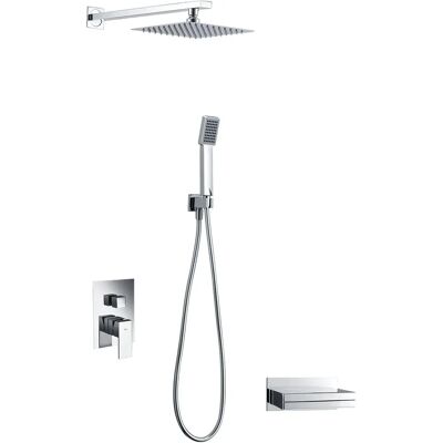 Imex Java Grau Badewannenset - Badewannen-Set mit Einhebelmischer, Chrom-Finish Imex Java Grau Badewannenset - Badewannen-Set mit Einhebelmischer, Chrom-Finish