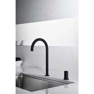 Imex Manacor Grifo de cocina negro mate - Grifo de cocina Imex Manacor Grifo de cocina negro mate - Grifo de cocina
