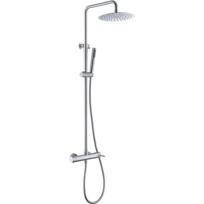 Imex - Colonne de douche monomando Moscou - Gris Acier - Type de douche - Publicité Imex - Colonne de douche monomando Moscou - Gris Acier - Type de douche - Publicité