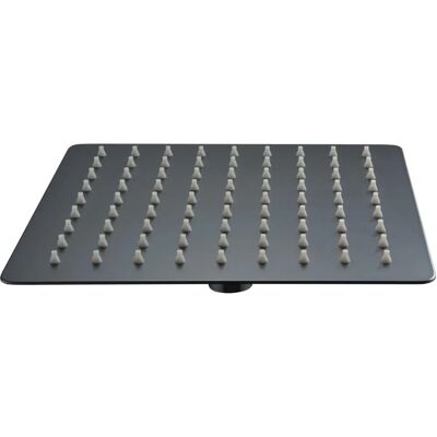 Imex Duschkopf quadratisch 30x30cm Matt Schwarz Imex Duschkopf quadratisch 30x30cm Matt Schwarz