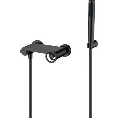 Imex Olimpo Monocomando Doccia Nero Opaco - Rubinetto doccia Imex Olimpo Monocomando Doccia Nero Opaco - Rubinetto doccia