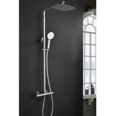 IMEX PRAGA Graues Thermostat-Duschset - Duschen-Set IMEX PRAGA Graues Thermostat-Duschset - Duschen-Set