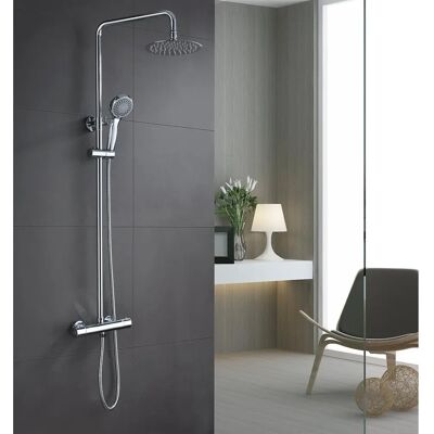 Colonna doccia termostatica Imex Kent - Sicurezza, Regolabile, Acciaio inox Colonna doccia termostatica Imex Kent - Sicurezza, Regolabile, Acciaio inox