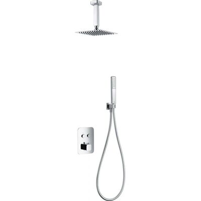 Imex - Colonna doccia quadrata 25cm termostatica - Tipo di doccia Imex - Colonna doccia quadrata 25cm termostatica - Tipo di doccia