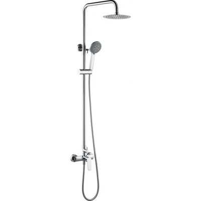 Imex Chrom Duschsäule mit Verstellbarer Stange - Dusch Typ Imex Chrom Duschsäule mit Verstellbarer Stange - Dusch Typ