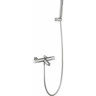 Imex Nickel Gebürstet Thermostat-Set für Dusche und Bad Imex Nickel Gebürstet Thermostat-Set für Dusche und Bad