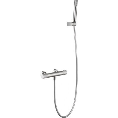 IMEX Nickel gebürsteter Thermostat-Duscharmatur - Duschart IMEX Nickel gebürsteter Thermostat-Duscharmatur - Duschart