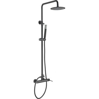 Imex - Duschsäule Milos Stick schwarz matt BDYS045/NG - Duschsäule Imex - Duschsäule Milos Stick schwarz matt BDYS045/NG - Duschsäule