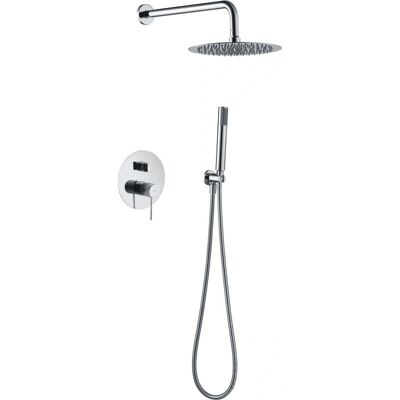 Set doccia e vasca da muro Imex - Acciaio inox cromo Set doccia e vasca da muro Imex - Acciaio inox cromo