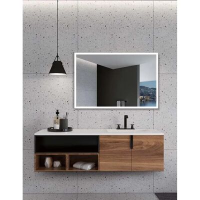 Espejo Rectangular Suizo Ledimex con Luz Frontal - 120x80cm Espejo Rectangular Suizo Ledimex con Luz Frontal - 120x80cm
