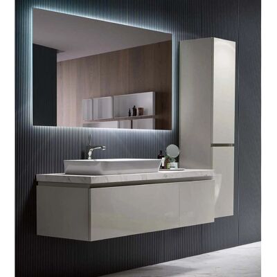 Espejo de baño cuadrado LEDIMEX Suecia - Luz fría - 80x80cm Espejo de baño cuadrado LEDIMEX Suecia - Luz fría - 80x80cm