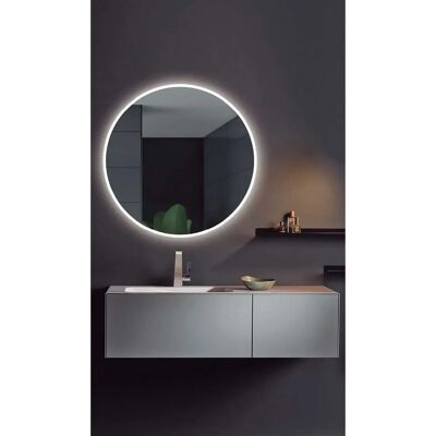 Espejo de baño redondo LEDIMEX Londres - Luz fría, 100cm Espejo de baño redondo LEDIMEX Londres - Luz fría, 100cm