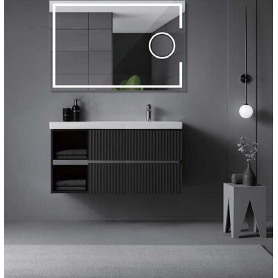Espejo de baño LEDIMEX Malta con aumento x5 - Cuadrado, 100x80 cm Espejo de baño LEDIMEX Malta con aumento x5 - Cuadrado, 100x80 cm