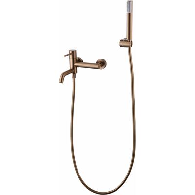 Conjunto de banho e duche Imex Monza ouro rosa Conjunto de banho e duche Imex Monza ouro rosa